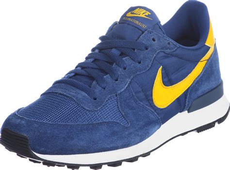 nike internationalist schuhe blau gelb|nike internationalist sneaker.